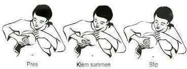 Tegning af tre kvinder der håndudmalker